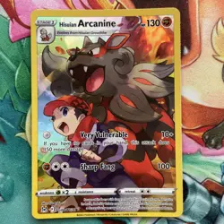 Pokemon Card Hisuian Arcanine TG08/TG30 Trainer Gallery Rare Lost Origin - Image 1