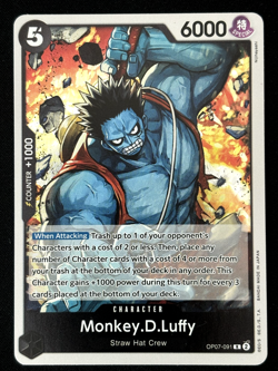 Monkey.D.Luffy OP07-091 - 500 Years in the Future - One Piece Card Game TCG ENG - Image 1