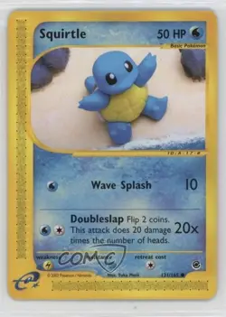 Squirtle Pokemon e-Card Series Expedition #131 2002 - Image 1