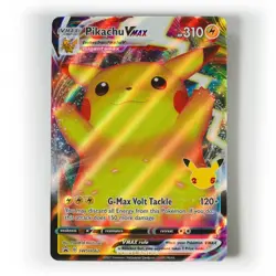 Pokemon - Pikachu VMAX - SWSH062 - Celebrations - Black Star Promo Card - Image 1