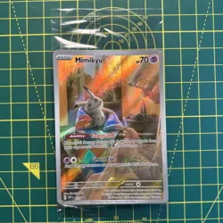 Mimikyu SVP 075 New & Sealed Promo Pokemon Card Paldean Fates - Image 1