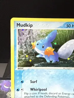 Pokemon Card Mudkip 018 Nintendo Holo Black Star Promo Light Play - Image 3