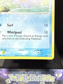 Pokemon Card Mudkip 018 Nintendo Holo Black Star Promo Light Play - Image 4