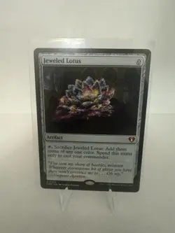 Jeweled Lotus Commander Masters Regular Card Near Mint Condition - Normal - Image 1
