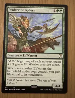 MTG Wolverine Riders Kaldheim Commander Regular NM - Image 1