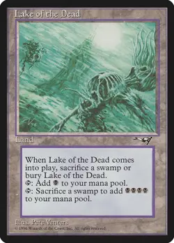 Lake of the Dead [Alliances] Magic MTG - Image 1