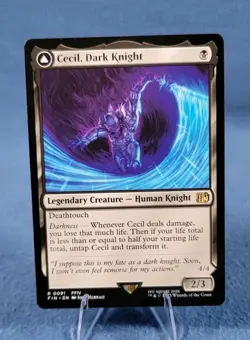 MTG Cecil, Dark Knight Final Fantasy Regular #0091 - Image 1