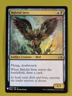 Baleful Strix x1 Planechase Anthology Mystery Booster 1x Magic the Gathering MTG - Image 1