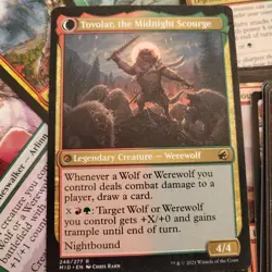 COMMANDER Magic Deck - Heaven to Earth = GREEN & RED WEREWOLVES Tribal WOLF Fun - Image 1
