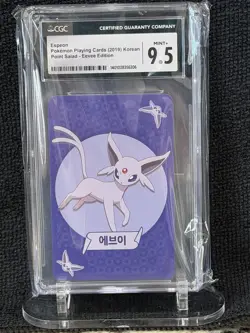 Pokemon Espeon Point Salad Eevee Edition CGC 9.5 Korean 2019 - Image 1