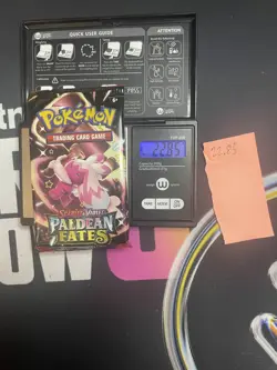 22.85g VERY HEAVY Paldean Fates Pokemon Sealed Booster Pack New SIR/HRU - Image 1