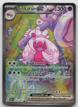 Pokemon TCG Paldea Evolved Tinkaton ex 262/193 Special Illustration Rare - Image 1