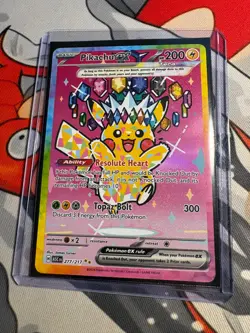 Pokemon Pikachu EX SIR 277/217 Ascended Heroes English - NM *IN HAND* - Image 1