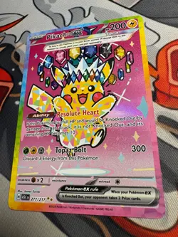 Pokemon Pikachu EX SIR 277/217 Ascended Heroes English - NM *IN HAND* - Image 3