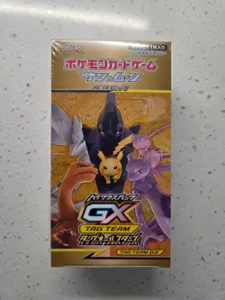 2019 Pokemon Japanese Sun & Moon Tag Team GX All Stars SM12a Booster Box - Image 1