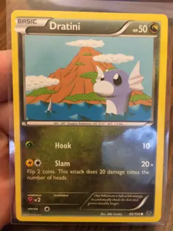 DRATINI 2015 COMMON BASIC POKEMON CARD XY-ROARING SKIES #49/108 - FREE SHIPPING! - Image 1