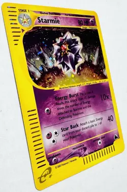 2003 Pokemon Skyridge H28/H32 Starmie Holo Rare Mint !! - Image 2