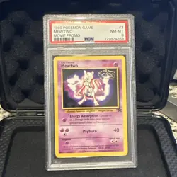 Pokemon TCG 1999 Mewtwo (Movie Promo) 03/53 Wotc Promo Regular PSA 8 - Image 1