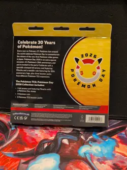 Pokemon TCG Pokemon Day 2026 Collection - Celebrate 30 Years of Pokemon NEW - Image 3