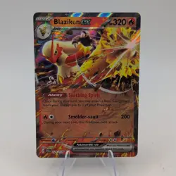Pokemon TCG Blaziken EX Double Rare Holo 24/159 Journey Together NEAR MINT - Image 1