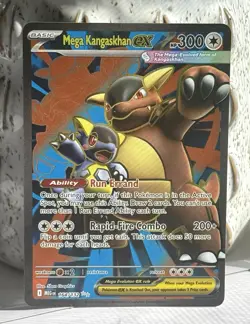 Mega Kangaskhan ex Pokemon TCG Mega Evolutions 164/132 Full Art Rare (MINT) - Image 3