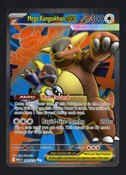 Mega Kangaskhan ex 164/132 ME01: Mega Evolution Ultra Rare Pokemon TCG - Image 1