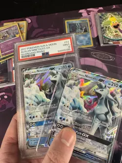 ERROR EVOLUTION BOX Alolan Ninetales GX 2017 POKEMON Guardians Rising Misprint - Image 4