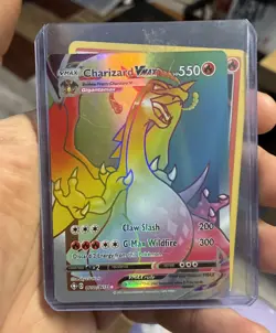 Pokemon Charizard VMAX Rainbow Secret Rare 074/073 Champion’s Path Near Mint - Image 2