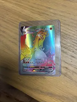Pokemon Charizard VMAX Rainbow Secret Rare 074/073 Champion’s Path Near Mint - Image 3