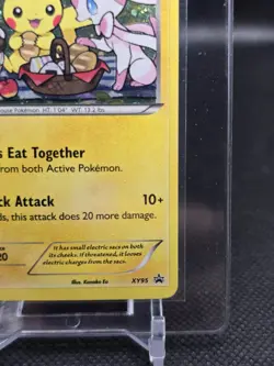 Pokemon TCG 2016 XY Black Star Promo Rare Holo Pikachu XY95 LP/MP - Image 4