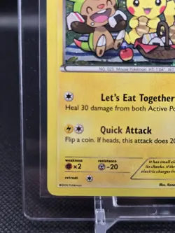 Pokemon TCG 2016 XY Black Star Promo Rare Holo Pikachu XY95 LP/MP - Image 5