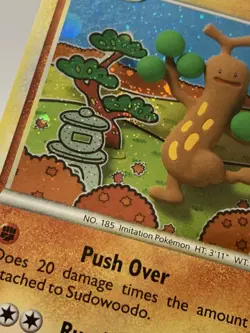 Pokemon TCG Sudowoodo Unleashed 9/95 Holo Holo Rare W/Galaxy Swirl!! 💫 - Image 4