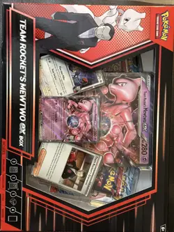 Team Rocket Mewtwo EX Premium Collection Box - Pokemon TCG NEW Destined Rivals - Image 1