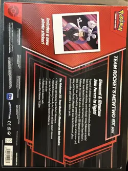 Team Rocket Mewtwo EX Premium Collection Box - Pokemon TCG NEW Destined Rivals - Image 3