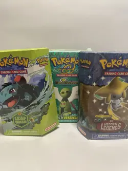 Pokemon Hidden Legends Leaf Green Sky Ridge EMPTY BOXES contents inside SET OF 3 - Image 1