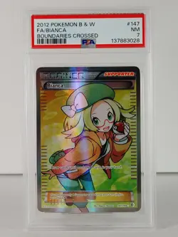 Bianca - Ultra Rare - BW Boundaries Crossed - POKEMON - 147/149 - 2012 PSA 7 - Image 1
