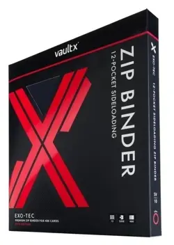 Vault X - SV10 Pokemon Destined Rivals 12 Pocket 480 First Edition Binder + GIFT - Image 1