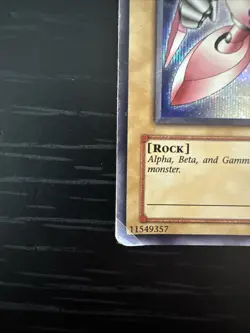 Yu-Gi-Oh! TCG Gamma the Magnet Warrior DOR-003 Secret Rare, Unlimited, MP - Image 3