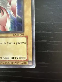 Yu-Gi-Oh! TCG Gamma the Magnet Warrior DOR-003 Secret Rare, Unlimited, MP - Image 4