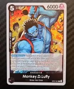OP07-091 MONKEY.D.LUFFY Rare 500 Years In The Future One Piece - Image 1