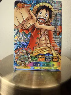 MONKEY D. LUFFY 2011 Bandai One Piece Match New World CP Prizm Holo Campaign - Image 1