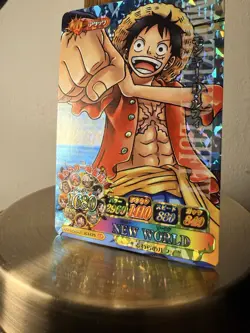 MONKEY D. LUFFY 2011 Bandai One Piece Match New World CP Prizm Holo Campaign - Image 2