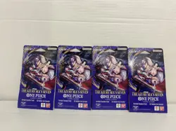 One Piece TCG Lot Of 4 The Azure Sea's Seven Sleeved Booster English OP-14 EB-04 - Image 2