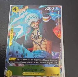 Trafalgar Law PRB-02 P-088 Promo full art Foil The Best Vol 2 One Piece NM - Image 1