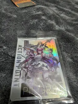 Union Arena - Goddess of Victory: Nikke Pilgrim Action Point Promo Card (New) - Image 1