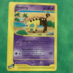 Pokemon Card - Girafarig Skyridge 58/144 Non Holo - Image 1