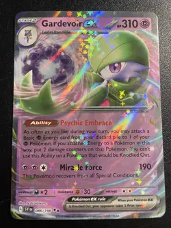 Gardevoir ex 086/198 Scarlet & Violet Base Set Holo RR NM Pokemon Card 2023 - Image 1