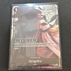 Bandai One Piece CCG Sengoku Winner Character Card ST19-002 English - Image 1