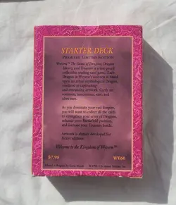 Wyvern CCG Premiere Limited Starter Set Over 200 Cards +Rule Books 1994 Unplayed - Image 5