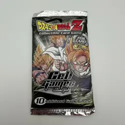 Dragon Ball Z Cell Games Saga Factory Sealed Booster Pack Foil Card 3rd Pack - Image 1